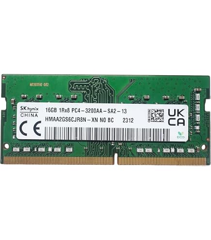 Amazon.co.jp: MCPNAND SK Hynix HMA82GS6CJR8N-XN 16GB DDR4 3200